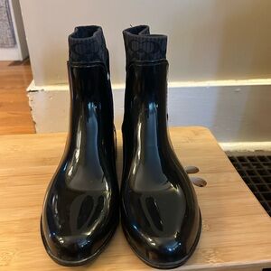 Coach Black and White Signature Sneaker Interior